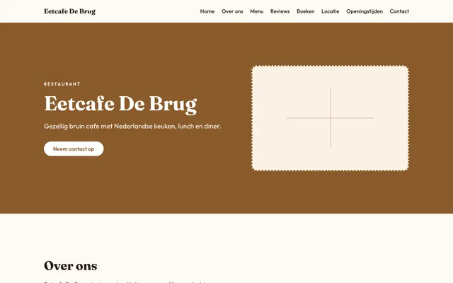 Voorbeeld van de stijl Zand